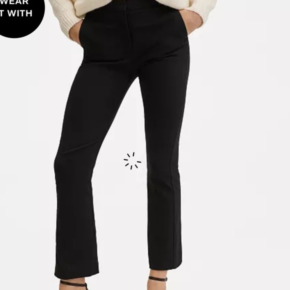 NWT LEVEL 99 ANTHROPOLOGIE Daphnie Crop Kick Flare pants - Picture 1 of 16